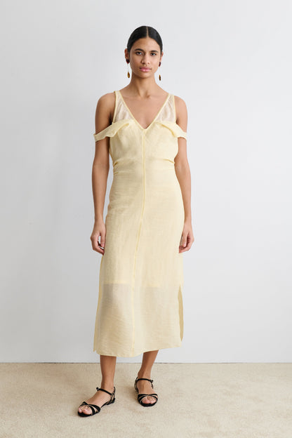 Cama Dress Yellow - Rachel Comey
