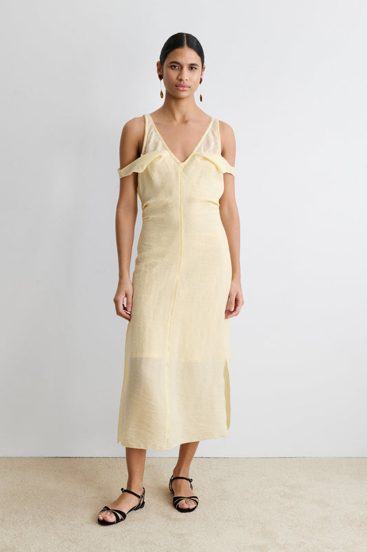 Cama Dress Yellow - Rachel Comey