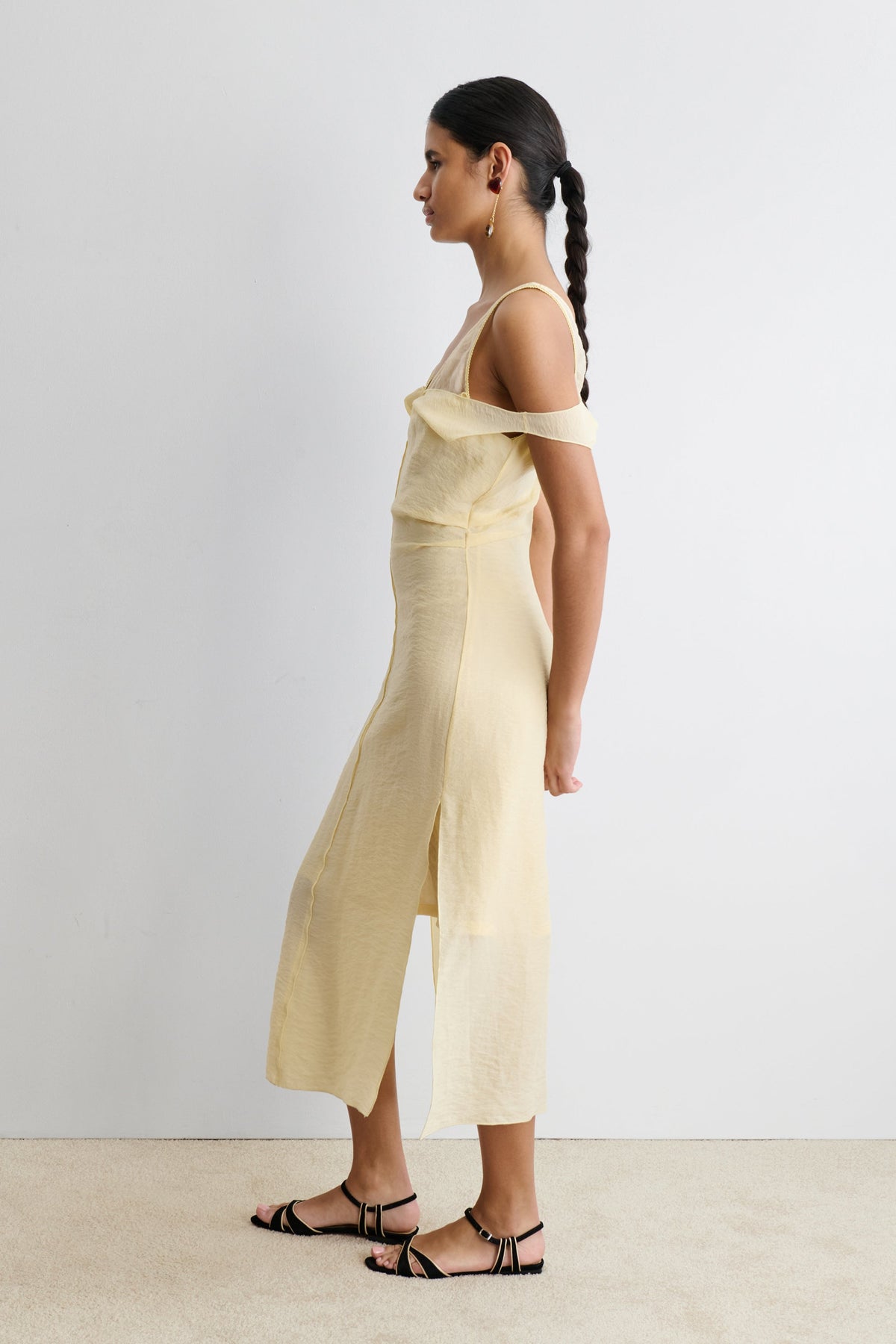 Cama Dress Yellow - Rachel Comey