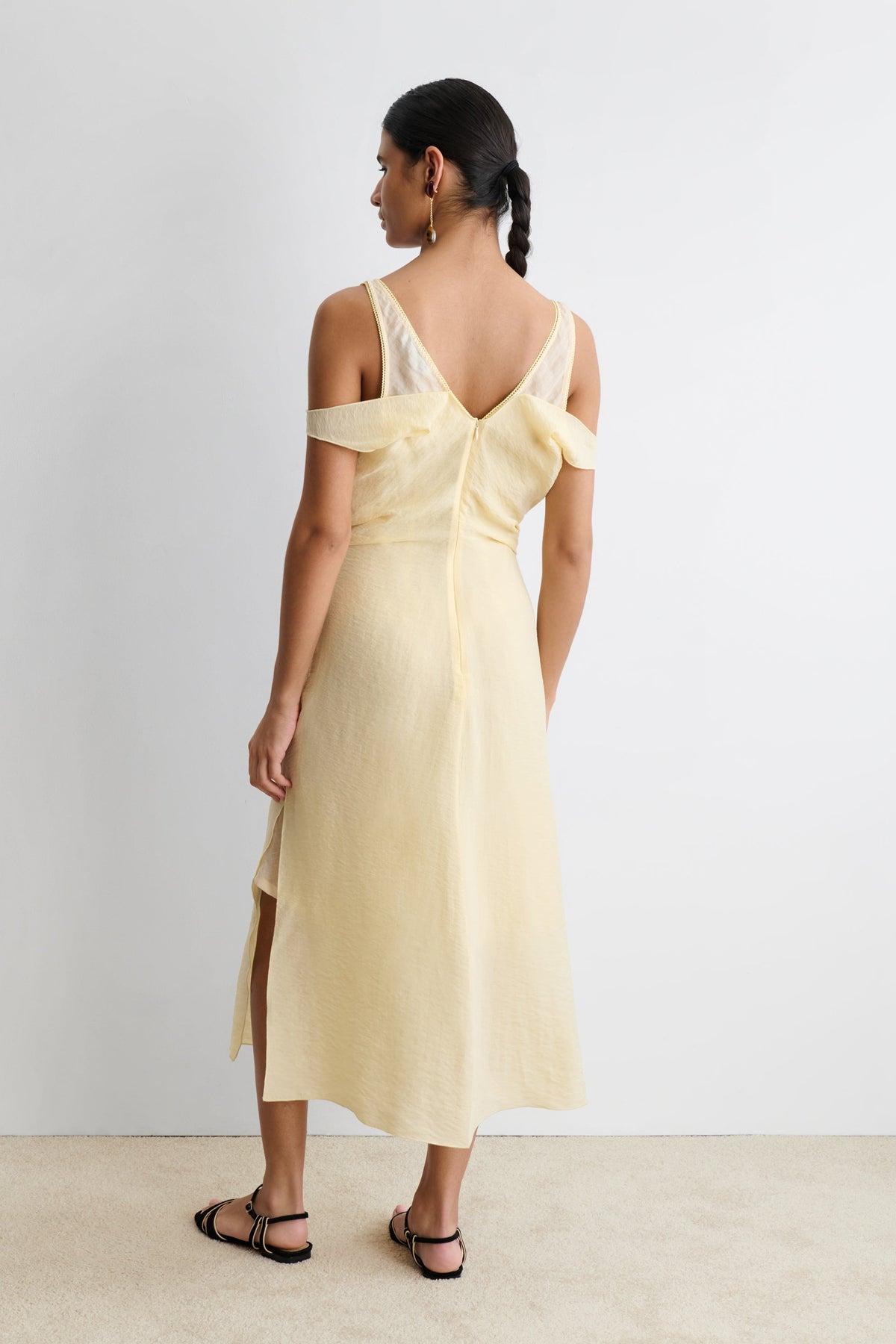 Cama Dress Yellow - Rachel Comey
