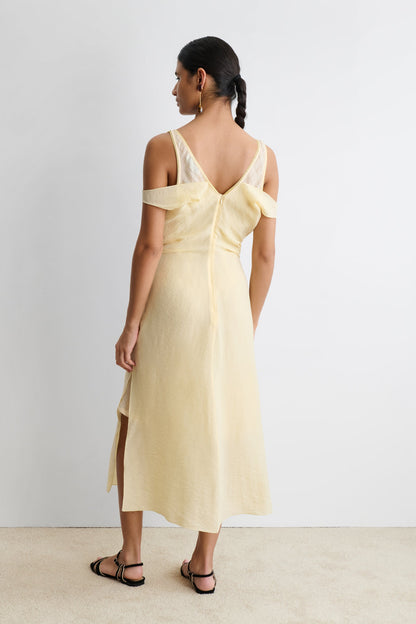 Cama Dress Yellow - Rachel Comey