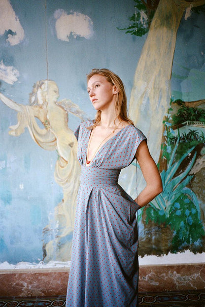 Christie Dress Slate - Rachel Comey