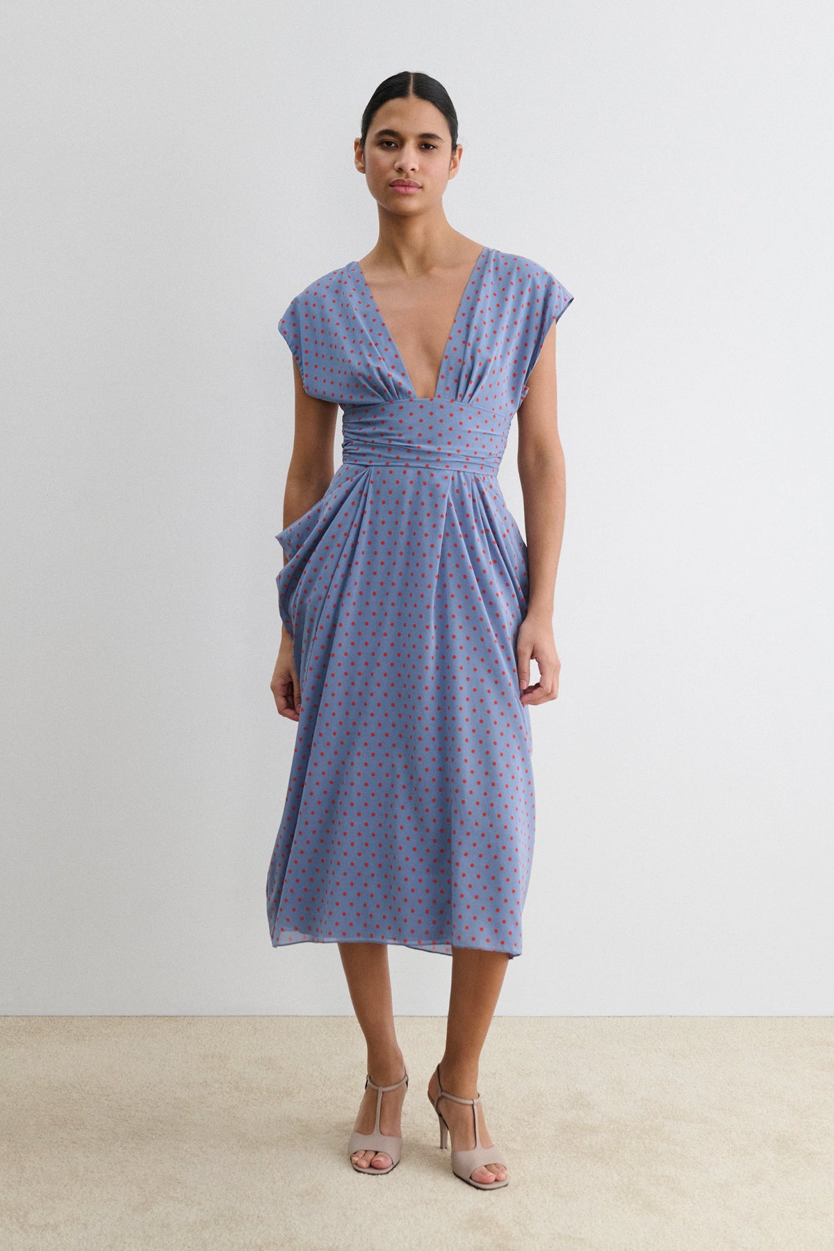 Christie Dress Slate - Rachel Comey