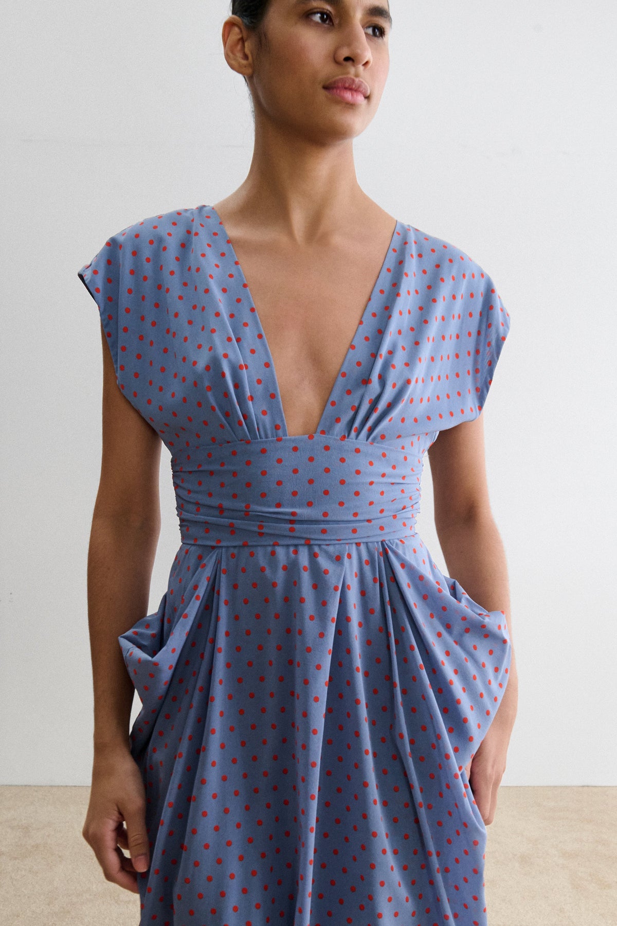 Christie Dress Slate - Rachel Comey