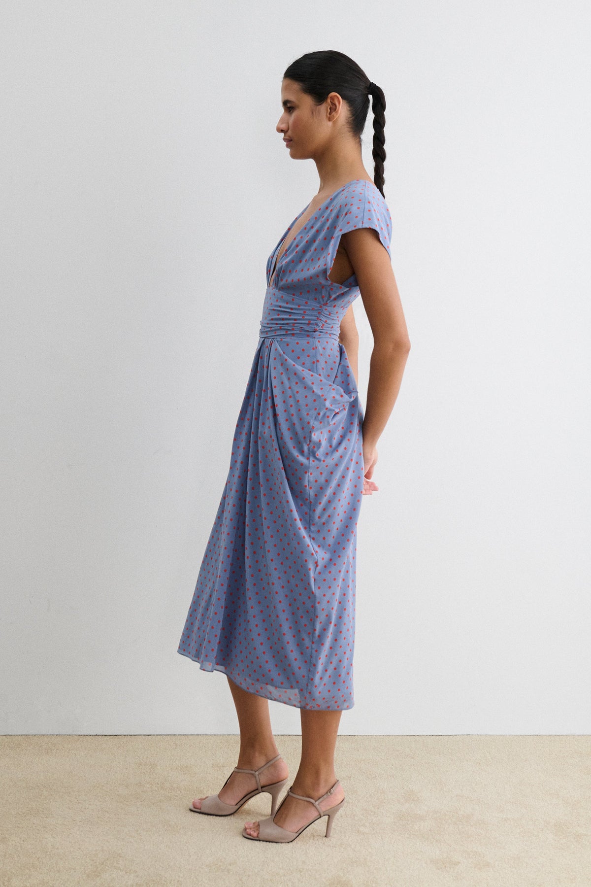 Christie Dress Slate - Rachel Comey