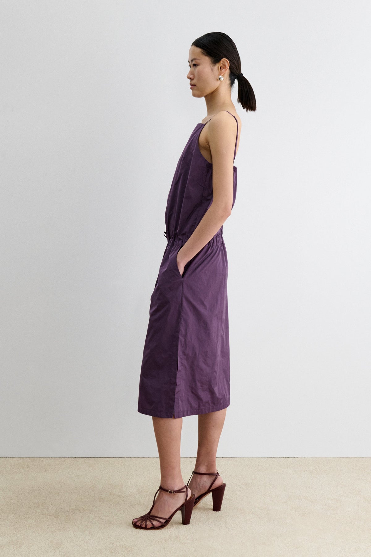 Gian Dress Prune - Rachel Comey
