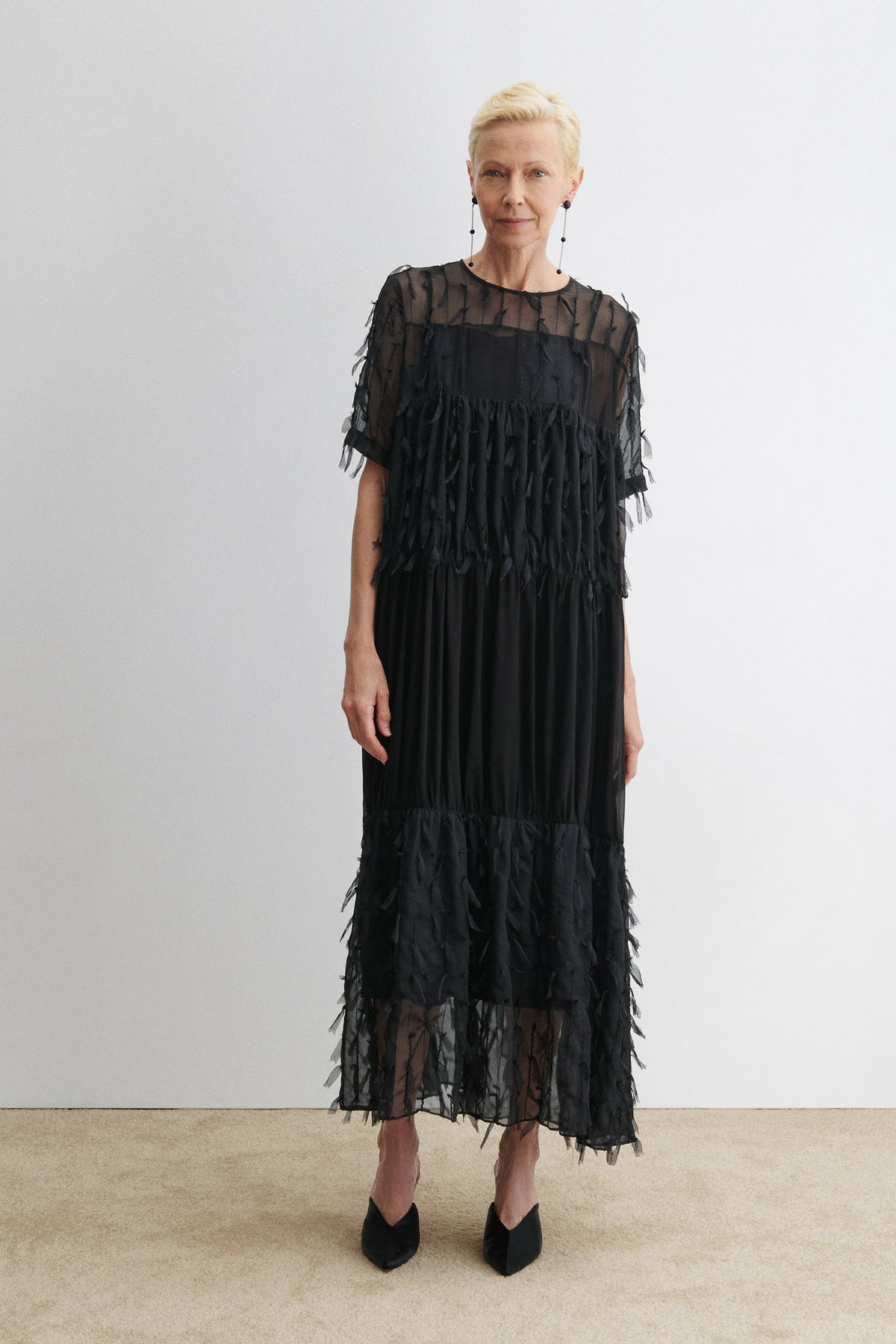 Patch Dress Black - Rachel Comey
