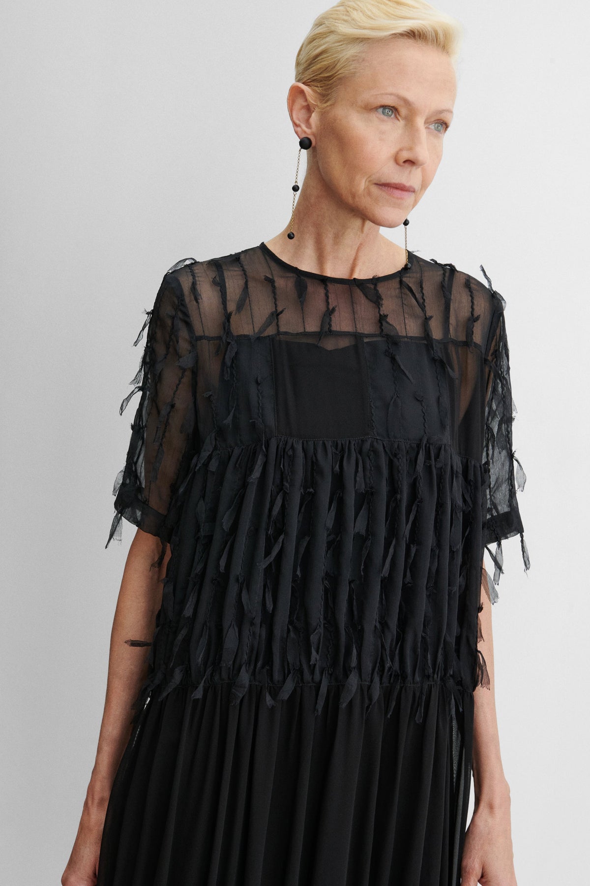 Patch Dress Black - Rachel Comey