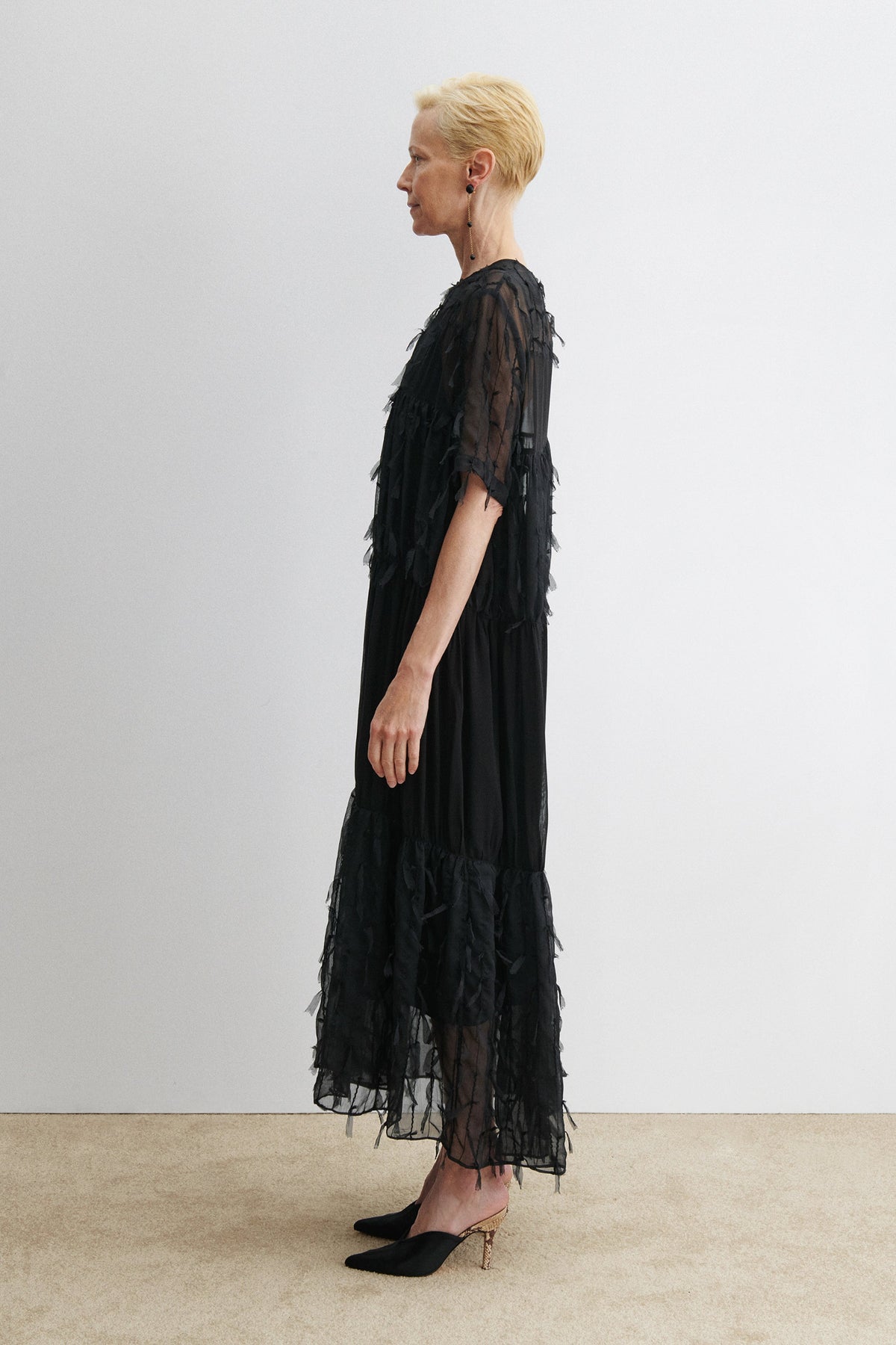 Patch Dress Black - Rachel Comey