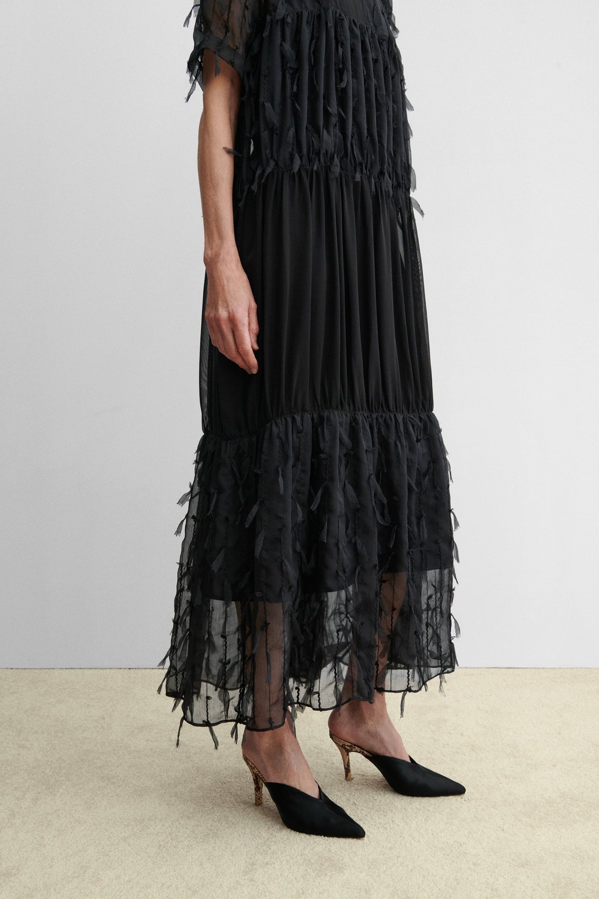 Patch Dress Black - Rachel Comey