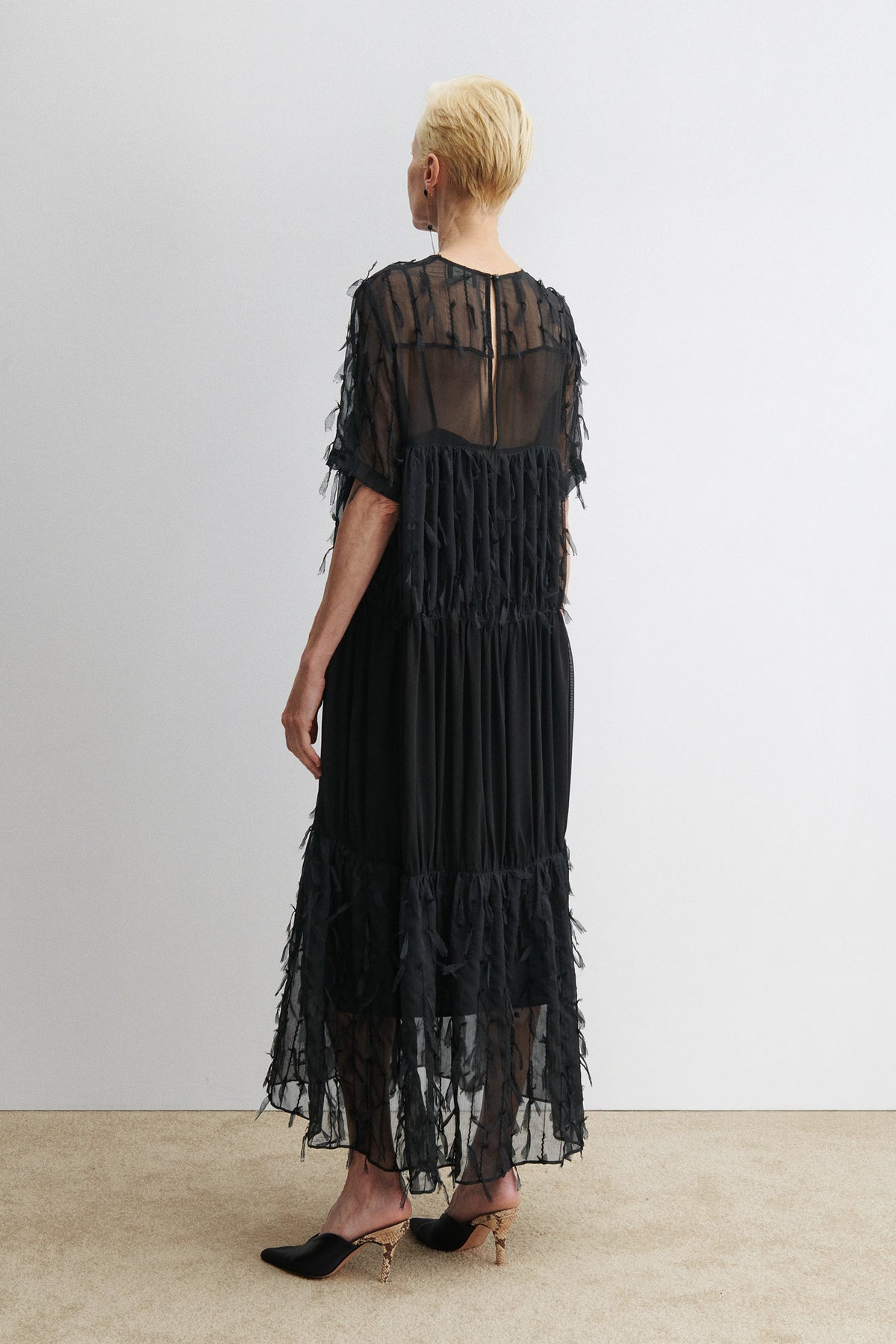Patch Dress Black - Rachel Comey