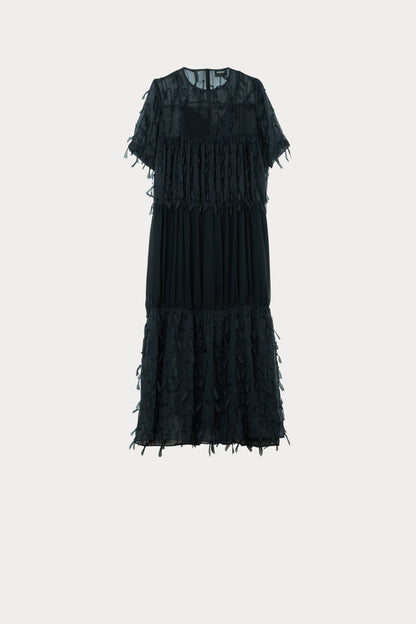 Patch Dress Black - Rachel Comey