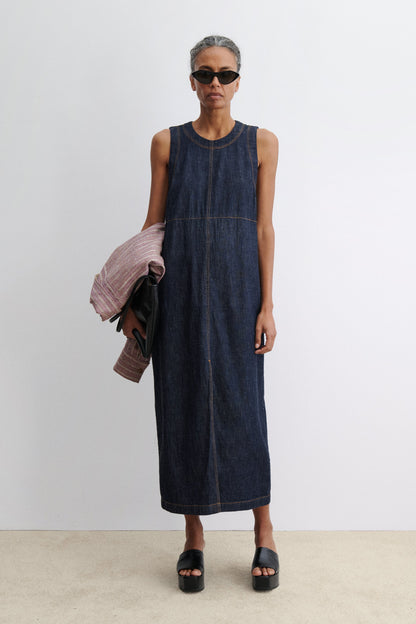 Baldan Dress Indigo - Rachel Comey