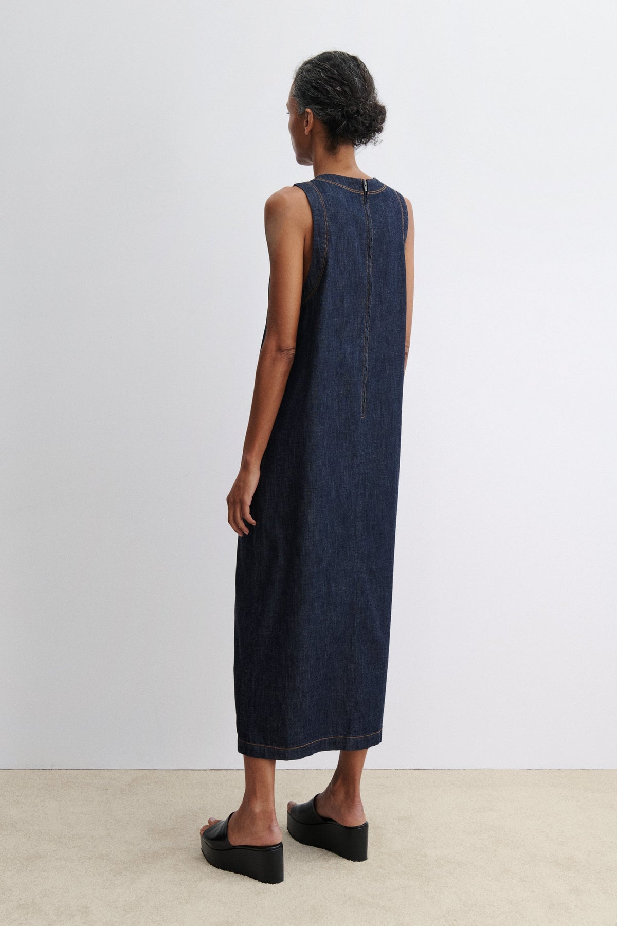 Baldan Dress Indigo - Rachel Comey