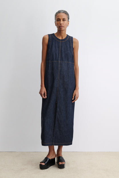 Baldan Dress Indigo - Rachel Comey