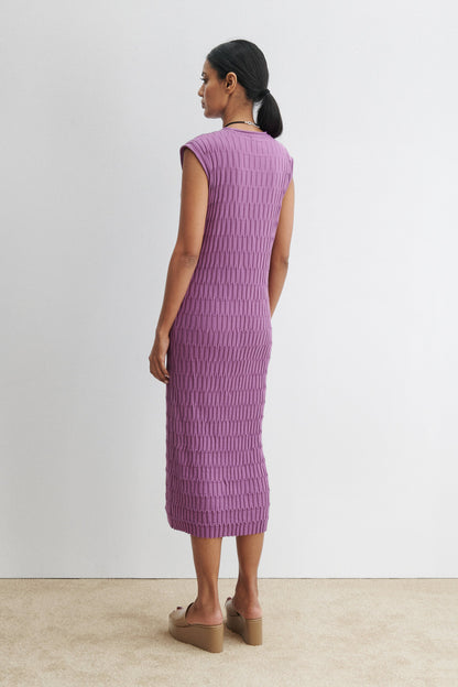 Kitsey Dress Prune - Rachel Comey