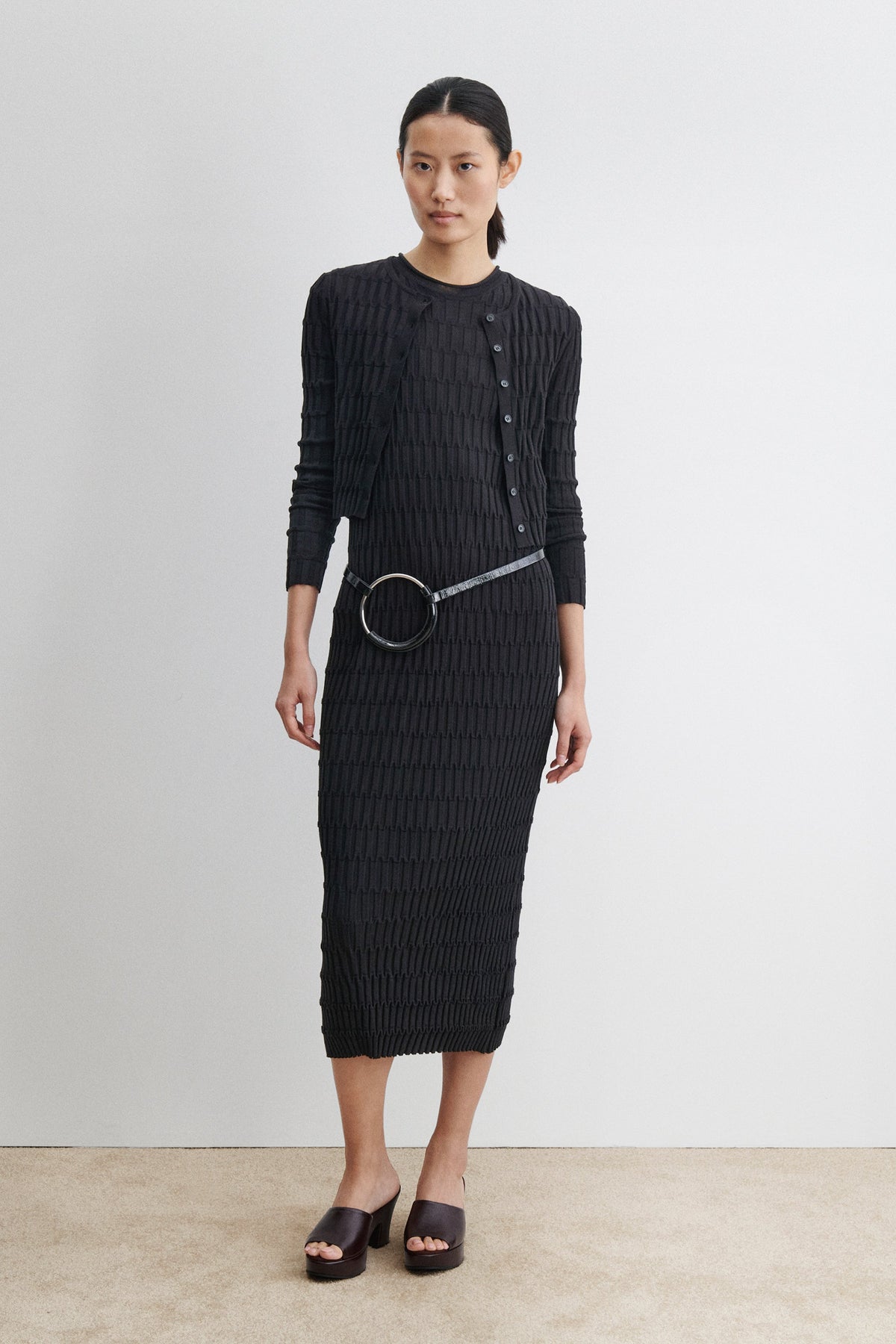 Kitsey Dress Prune - Rachel Comey