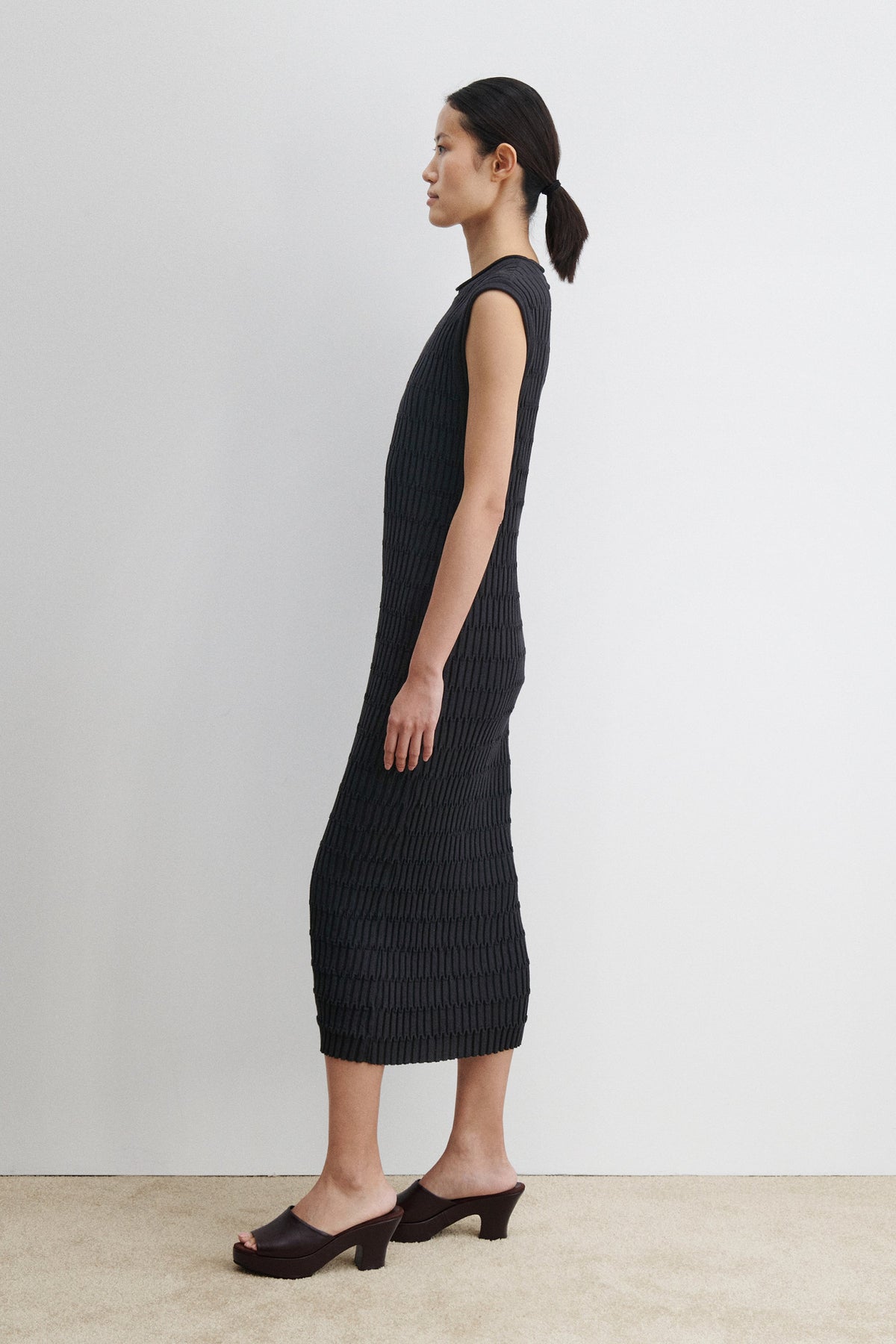 Kitsey Dress Prune - Rachel Comey