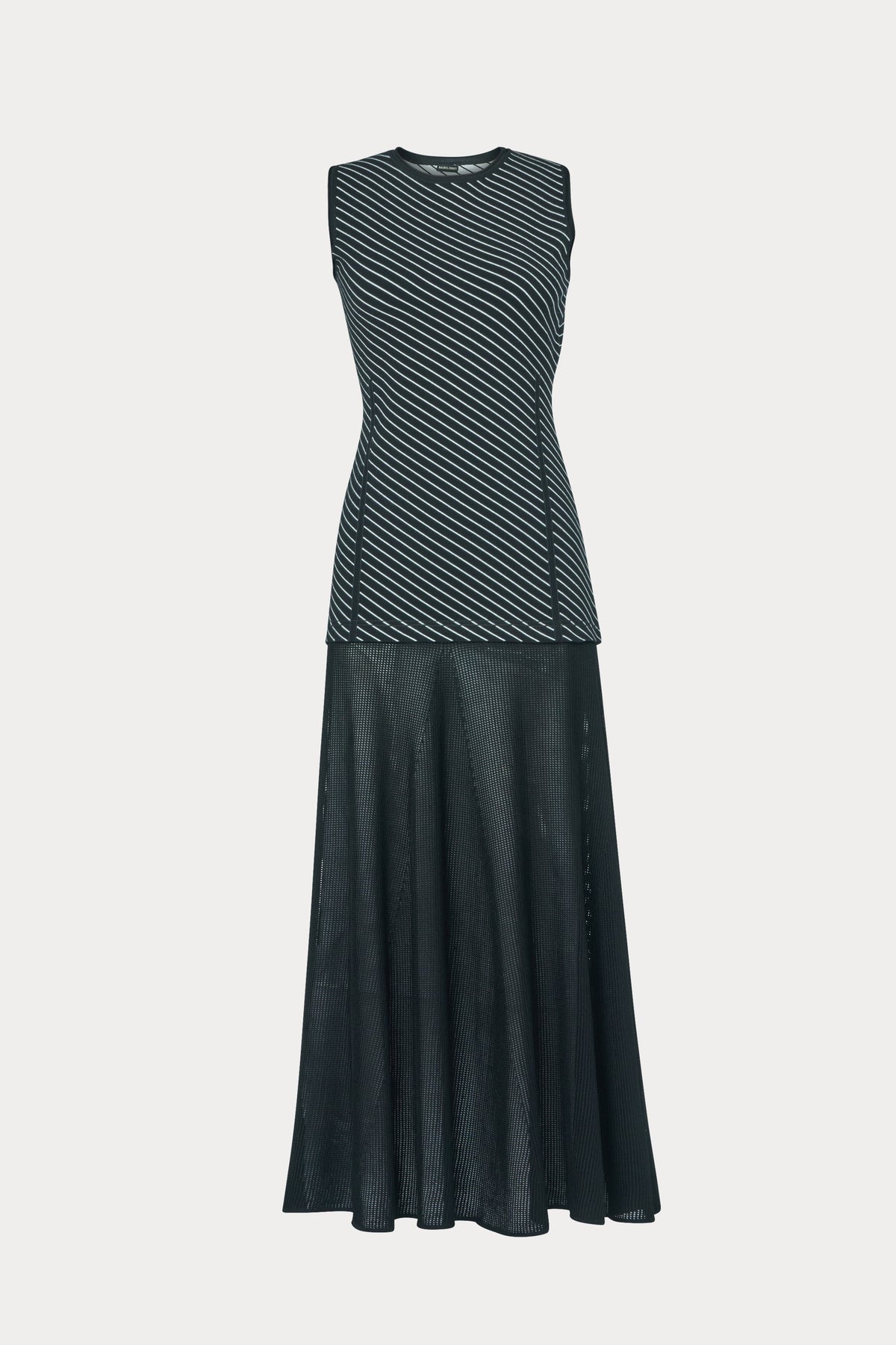 Kimbell Dress Diagonal Stripe - Rachel Comey