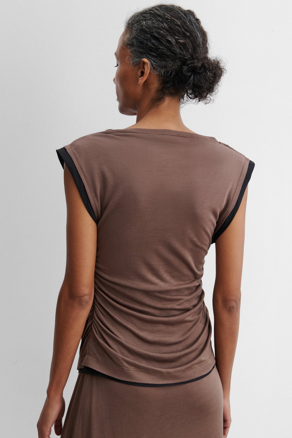 Hilder Dress Brown - Rachel Comey