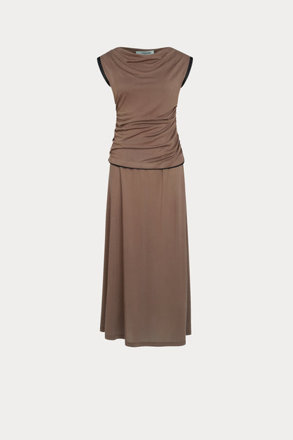 Hilder Dress Brown - Rachel Comey