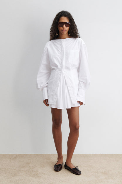 Babson Dress White - Rachel Comey
