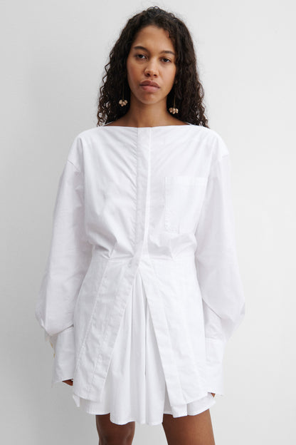 Babson Dress White - Rachel Comey