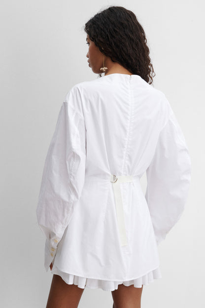 Babson Dress White - Rachel Comey