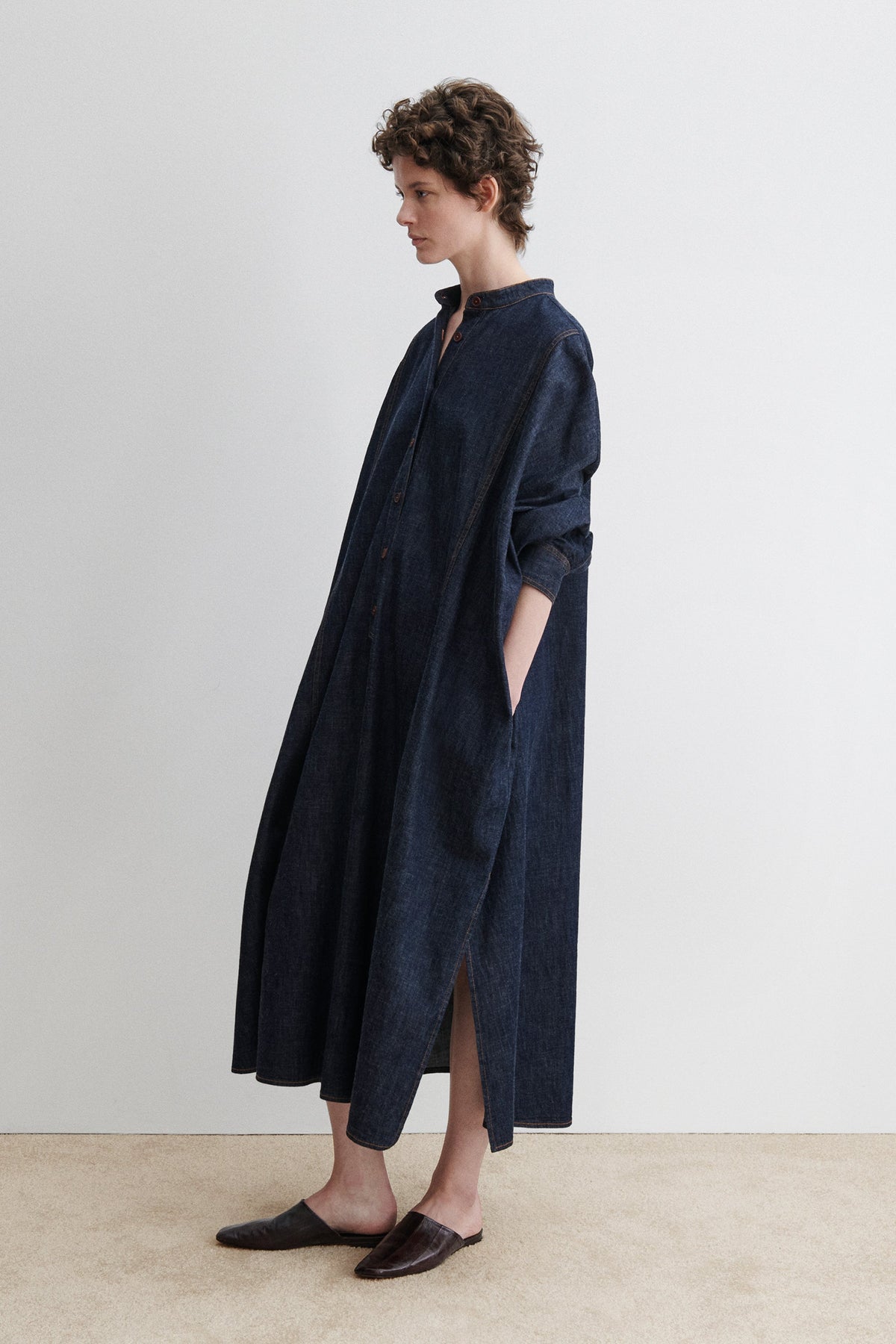 Solicitous Dress Indigo - Rachel Comey