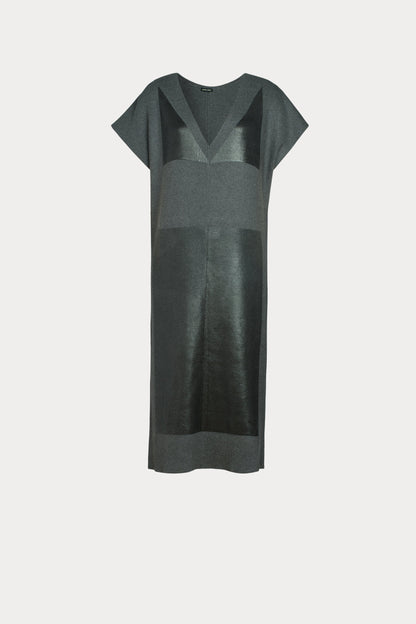 Harpam Dress Charcoal-Black - Rachel Comey