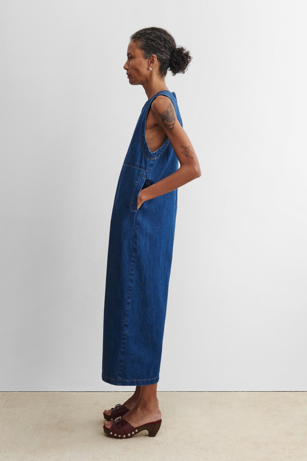 Baldan Dress Indigo - Rachel Comey