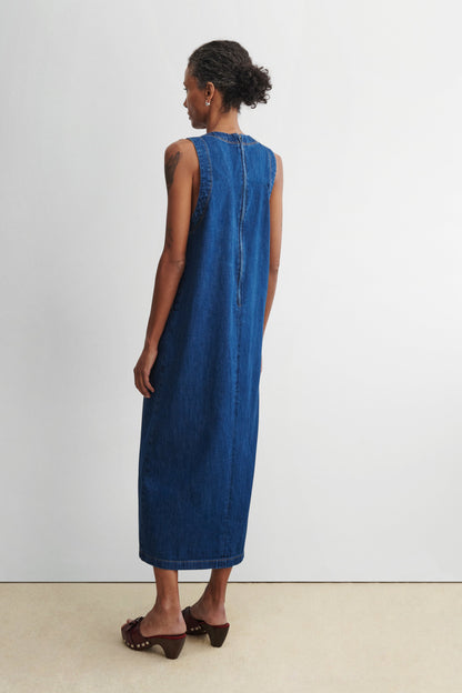 Baldan Dress Indigo - Rachel Comey
