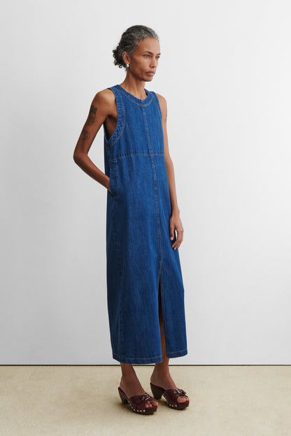 Baldan Dress Indigo - Rachel Comey