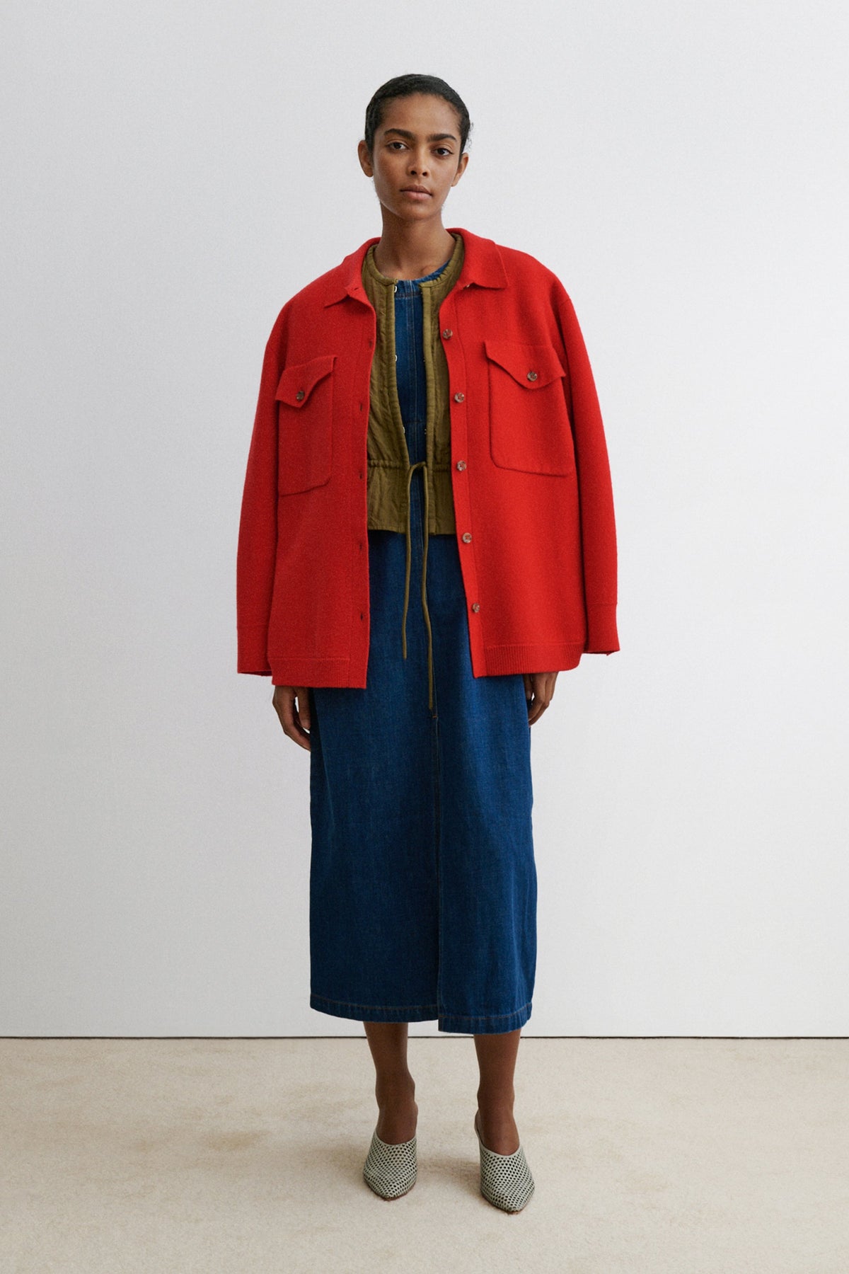 Baldan Dress Indigo - Rachel Comey