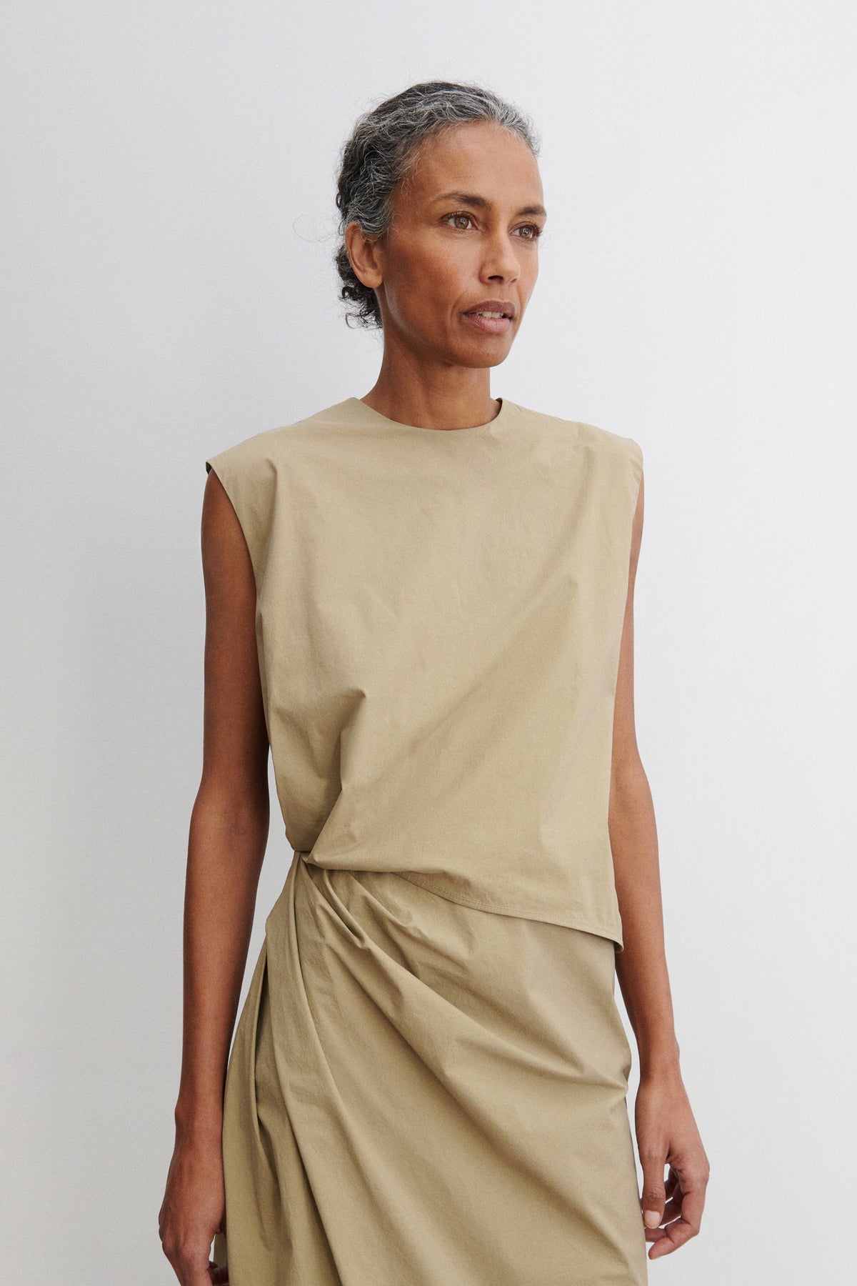 Rini Dress Khaki - Rachel Comey