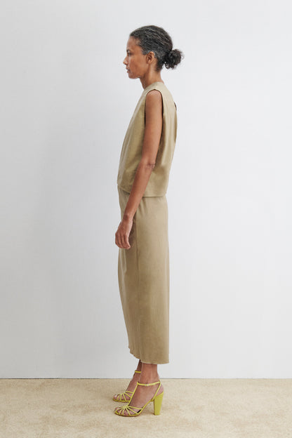 Rini Dress Khaki - Rachel Comey