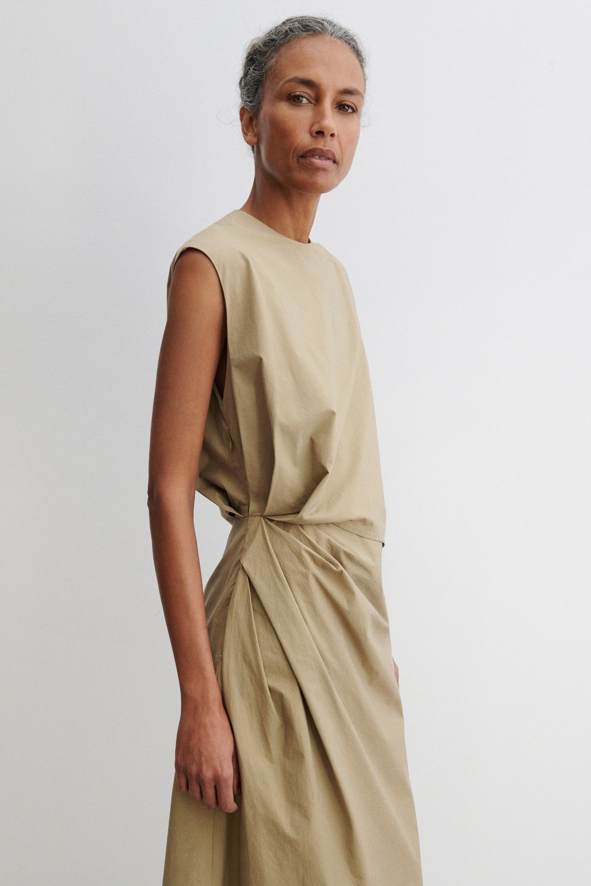 Rini Dress Khaki - Rachel Comey