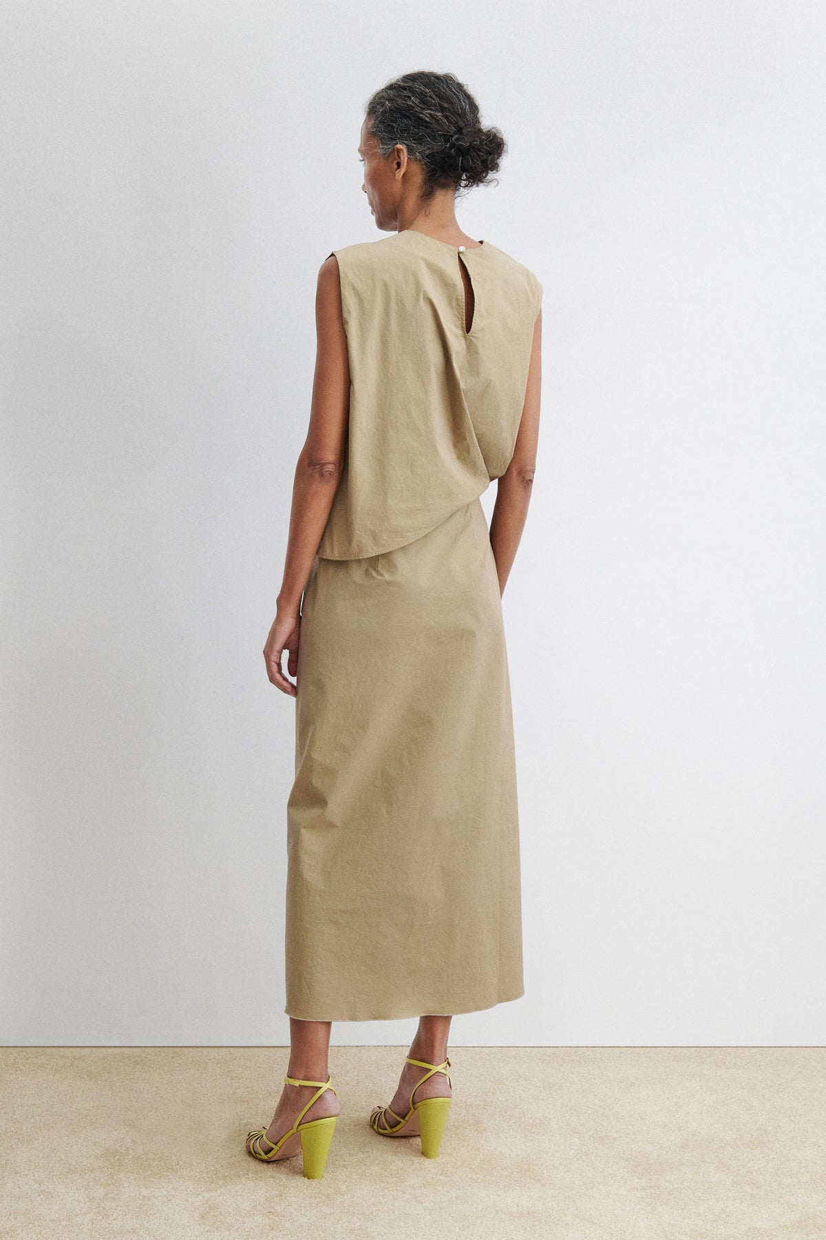 Rini Dress Khaki - Rachel Comey
