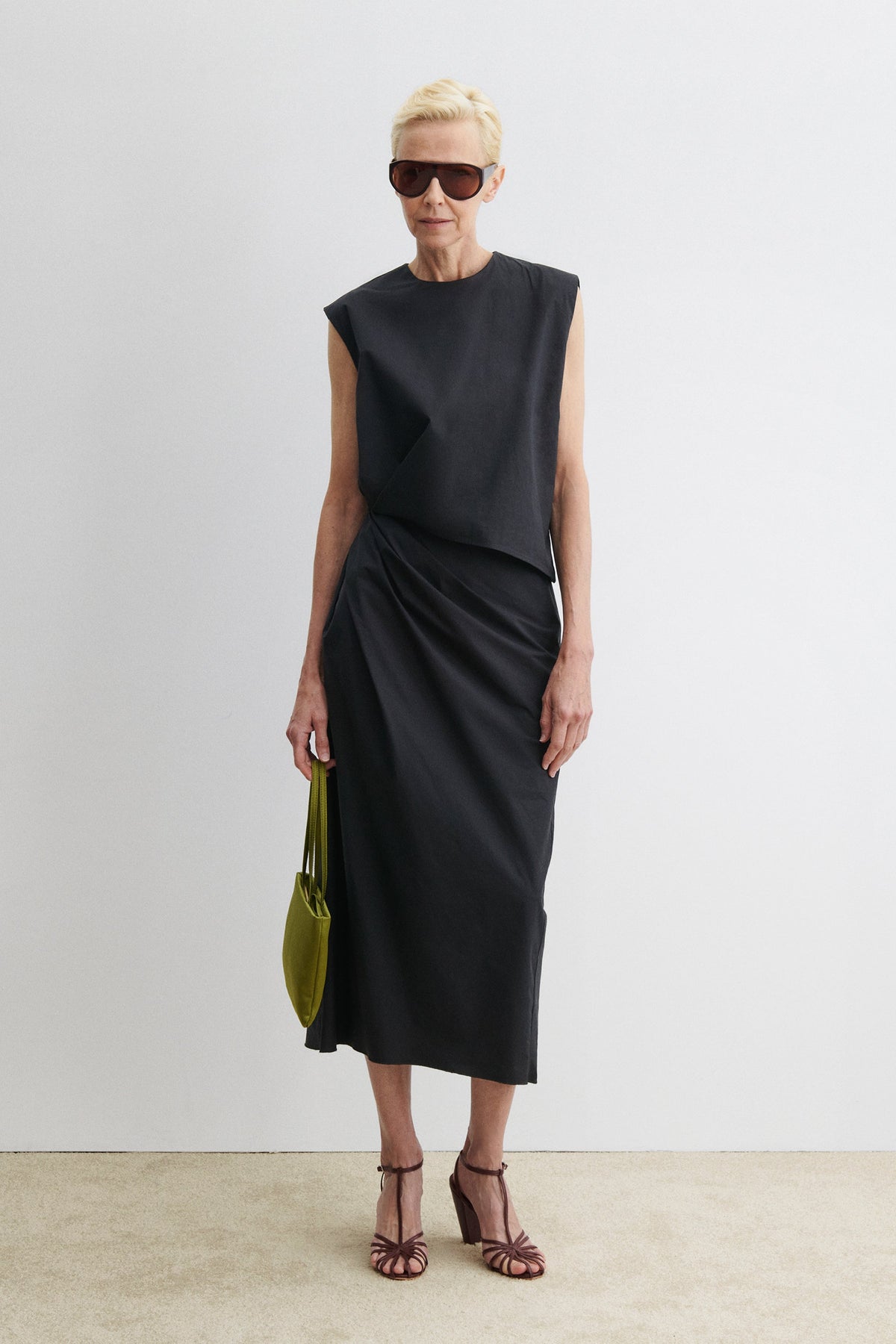 Rini Dress Khaki - Rachel Comey