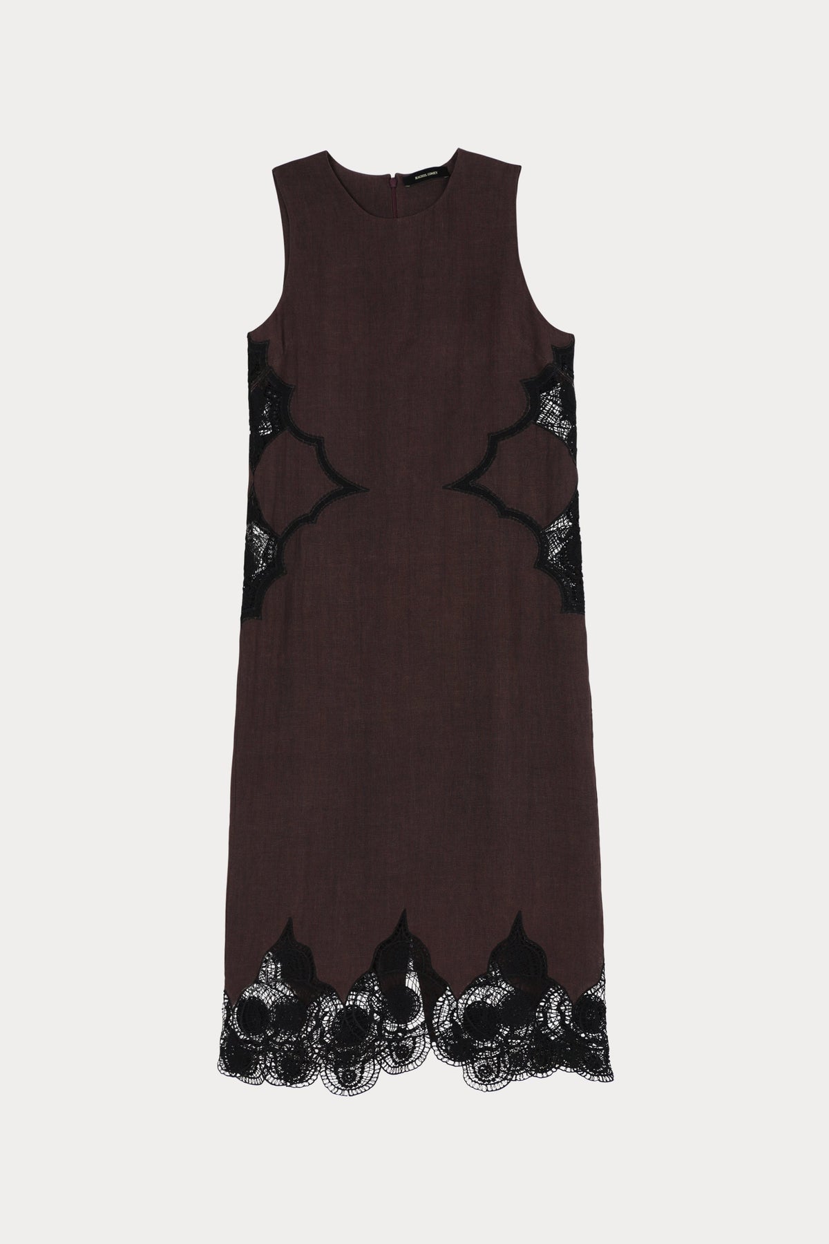 Faden Dress Wine - Rachel Comey