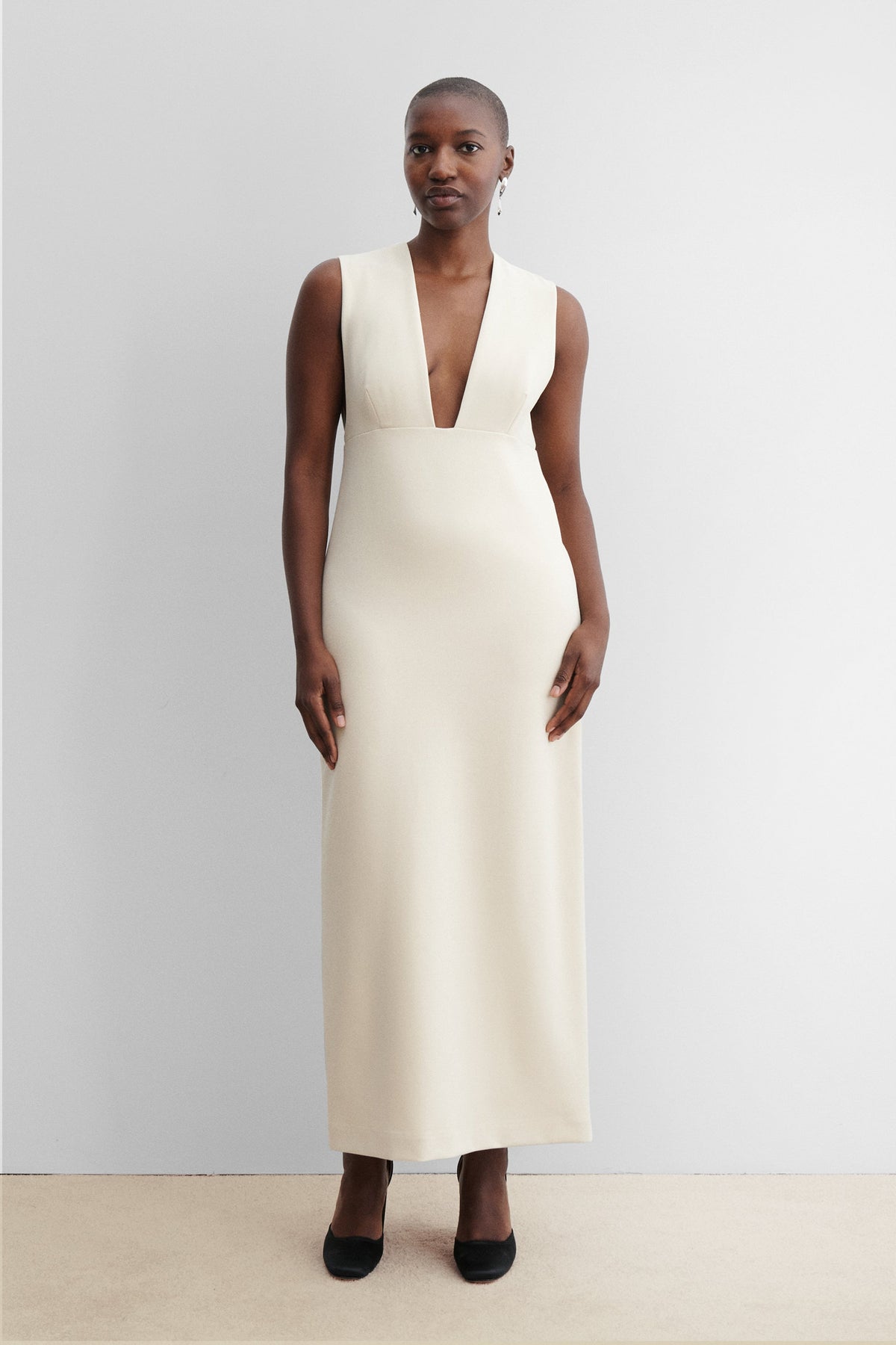 Genteel Dress Cream - Rachel Comey