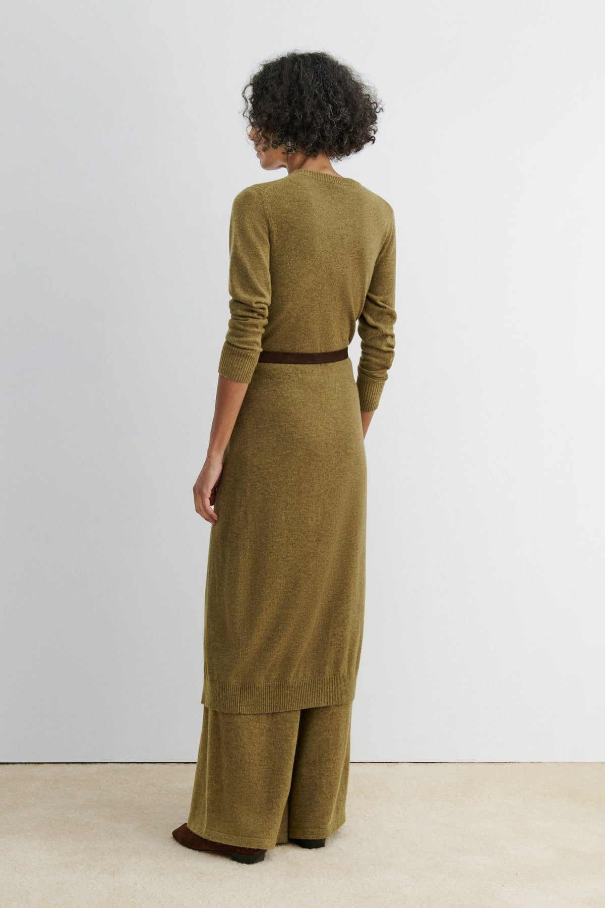 Steeds Dress Mustard - Rachel Comey
