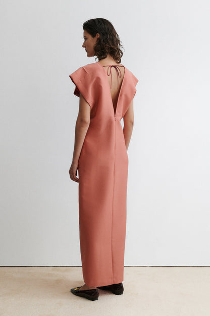 Sema Dress Dark Blush - Rachel Comey