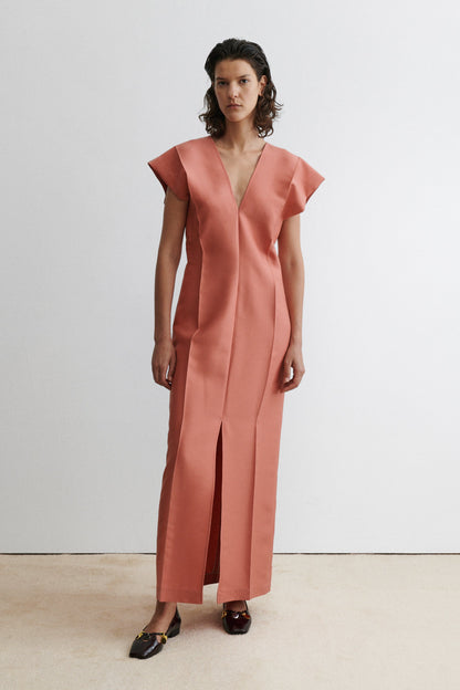 Sema Dress Dark Blush - Rachel Comey