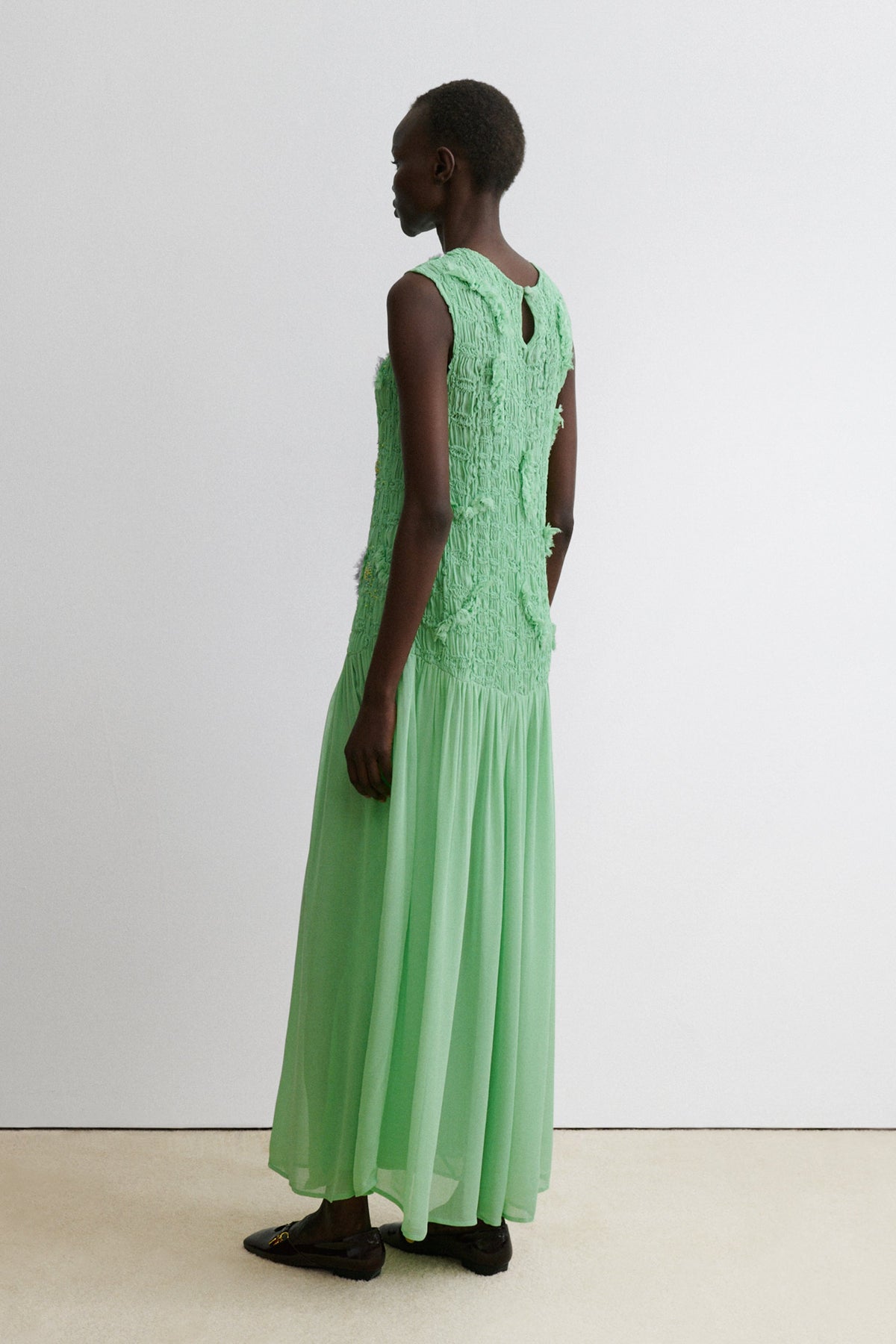 Sway Dress Pistachio - Rachel Comey