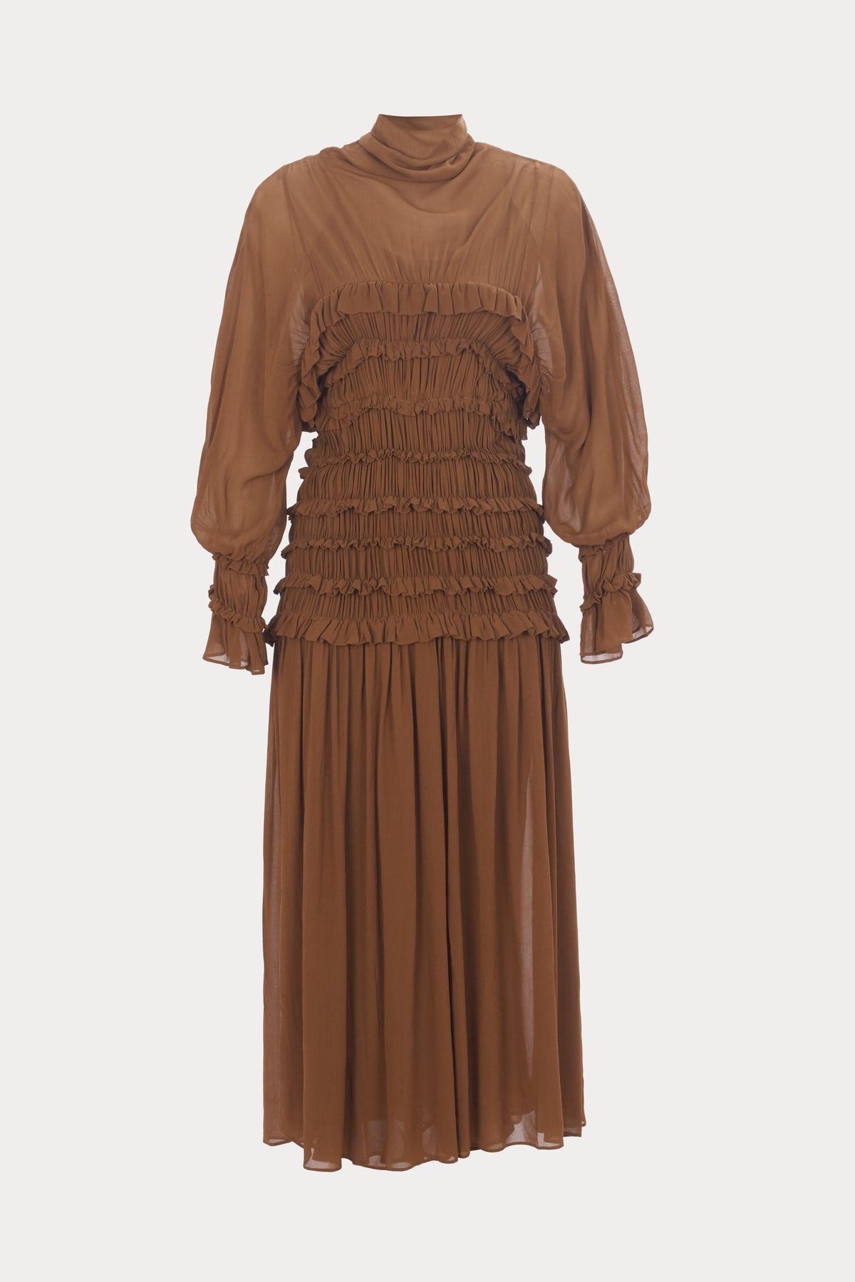 Joice Dress Ochre - Rachel Comey