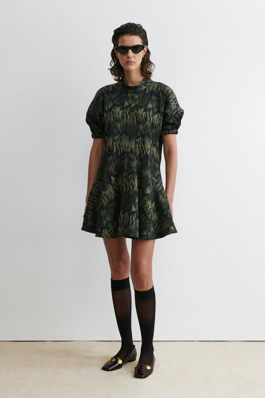 Cadden Dress Olive - Rachel Comey