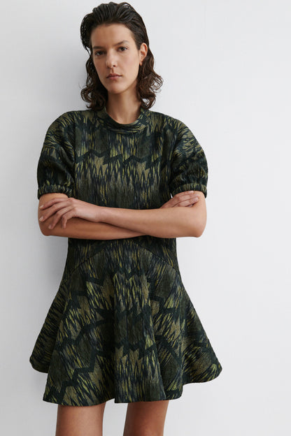 Cadden Dress Olive - Rachel Comey