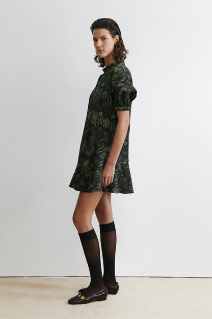 Cadden Dress Olive - Rachel Comey