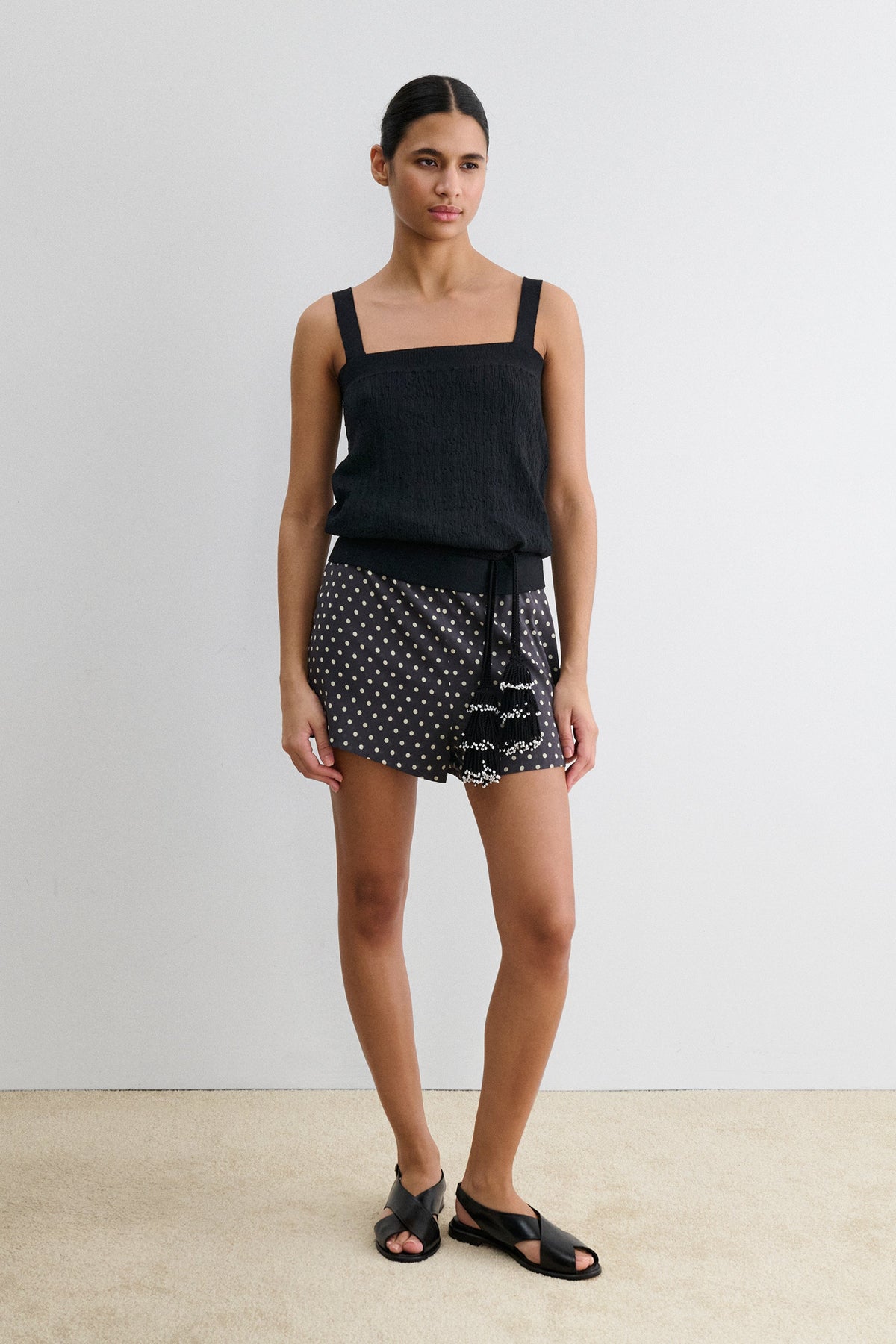 Lark Top Black - Rachel Comey
